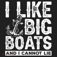 I Like Big Boats And I Can't Lie Women's Sweatshirt thumb 2