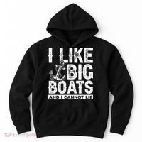I Like Big Boats And I Can't Lie Hoodie thumb 0
