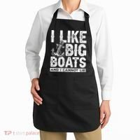 I Like Big Boats And I Can't Lie Apron thumb 2