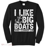 I Like Big Boats And I Can't Lie Sweatshirt thumb 0