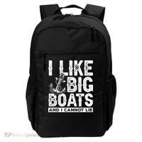 I Like Big Boats And I Can't Lie Backpack thumb 0