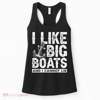 I Like Big Boats And I Can't Lie Women's Tank Top thumb 0