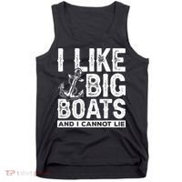 I Like Big Boats And I Can't Lie Tank Top thumb 0