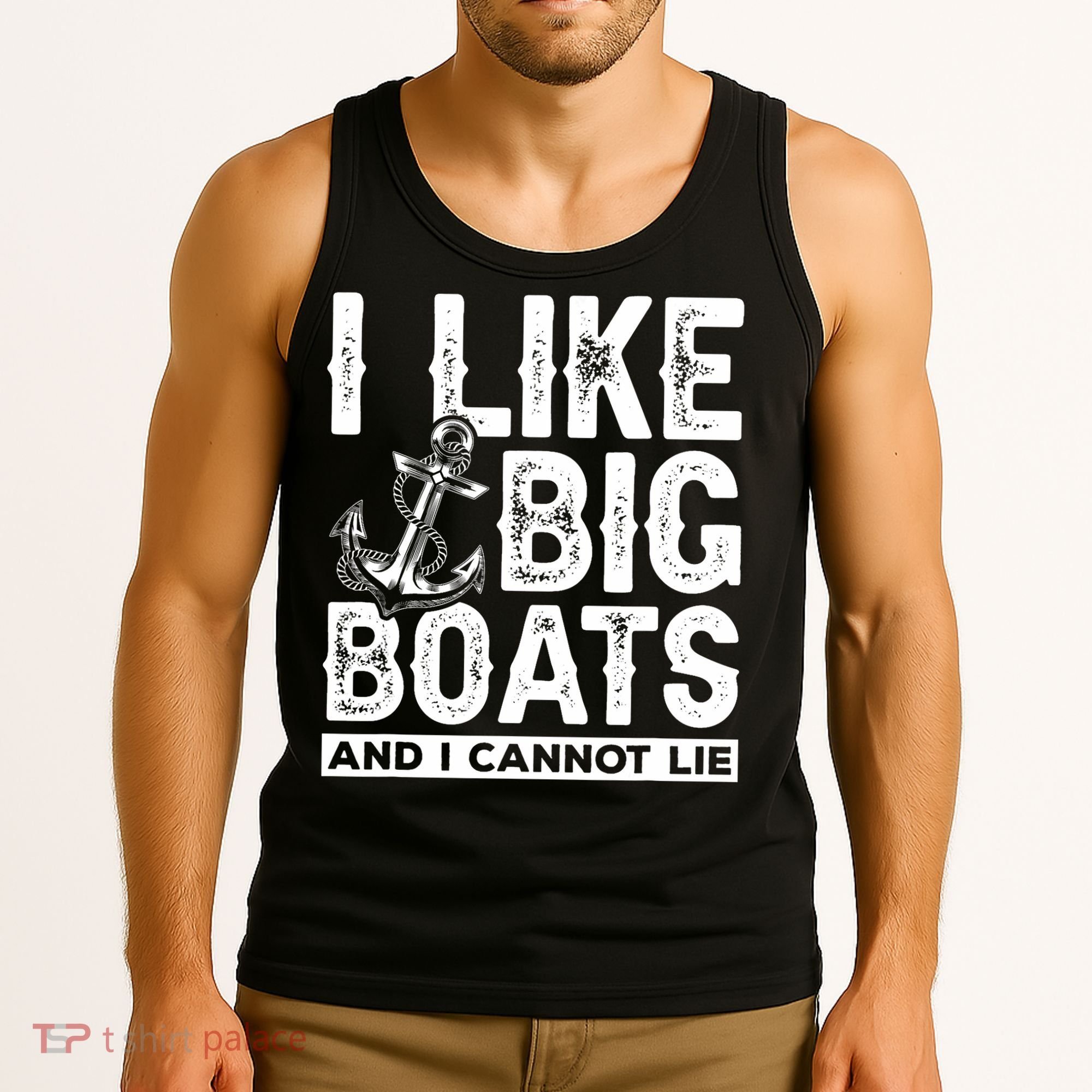 I Like Big Boats And I Can't Lie Tank Top