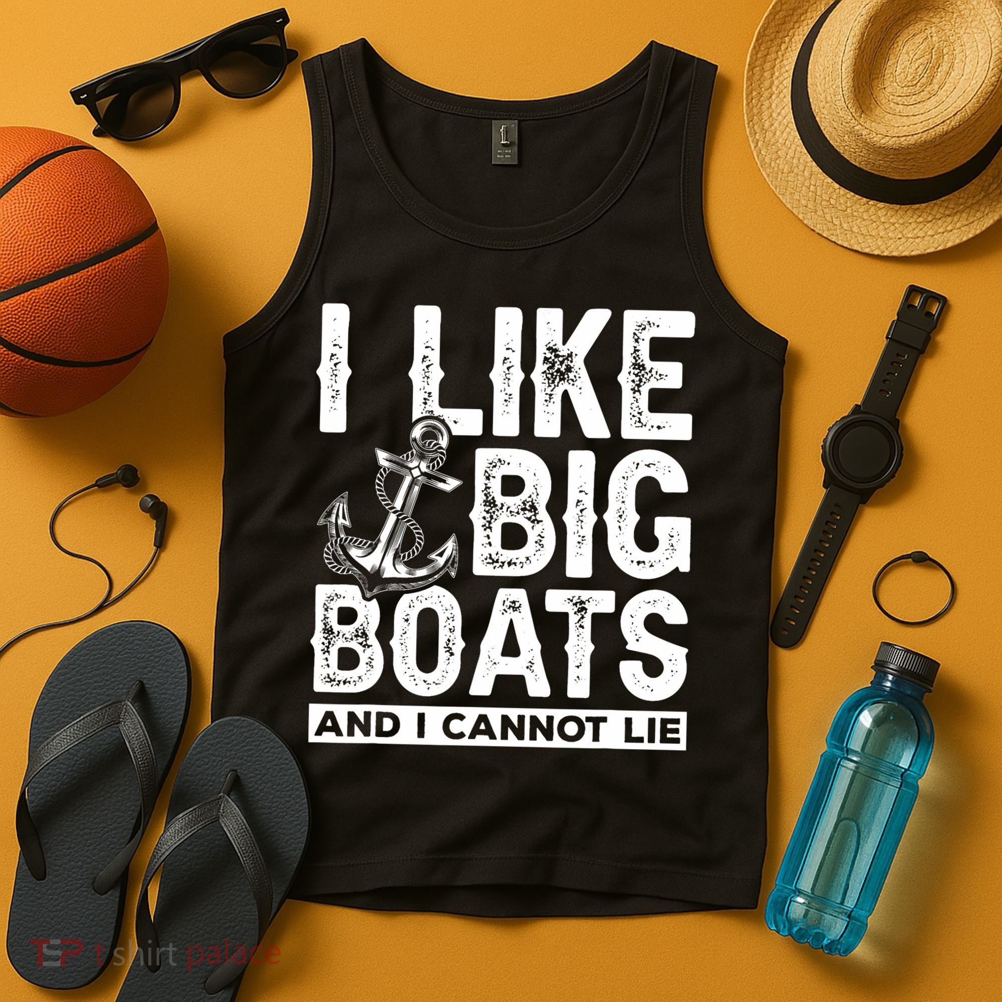 I Like Big Boats And I Can't Lie Tank Top