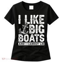 I Like Big Boats And I Can't Lie Women's T-Shirt thumb 0