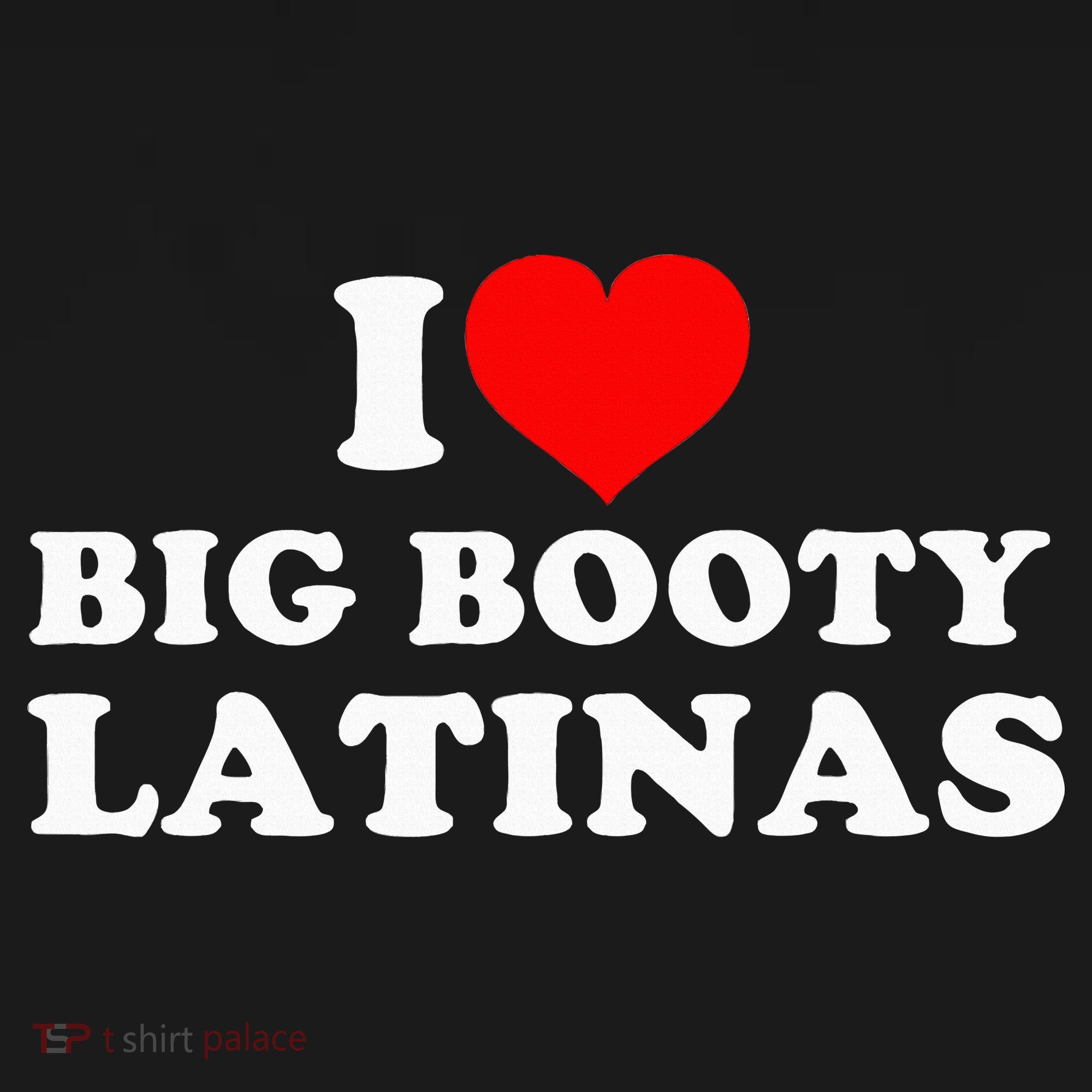 I Love Big Booty Latinas USA-Made Doggie Bandana