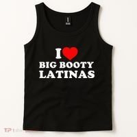 I Love Big Booty Latinas Tank Top thumb 2