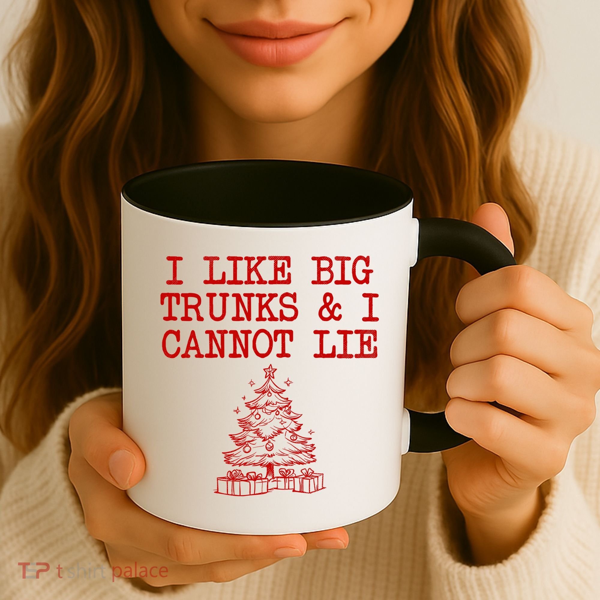 I Like Big Trunks And I Cannot Lie Funny Christmas Coffee Mug