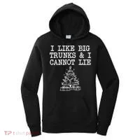 I Like Big Trunks And I Cannot Lie Funny Christmas Women's Hoodie thumb 0