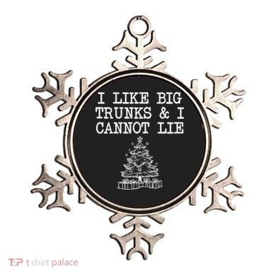 I Like Big Trunks And I Cannot Lie Funny Christmas Ornament