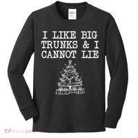 I Like Big Trunks And I Cannot Lie Funny Christmas Kids Long Sleeve Shirt thumb 0