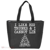 I Like Big Trunks And I Cannot Lie Funny Christmas Tote Bag thumb 0