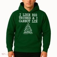 I Like Big Trunks And I Cannot Lie Funny Christmas Hoodie thumb 2
