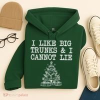 I Like Big Trunks And I Cannot Lie Funny Christmas Hoodie thumb 4