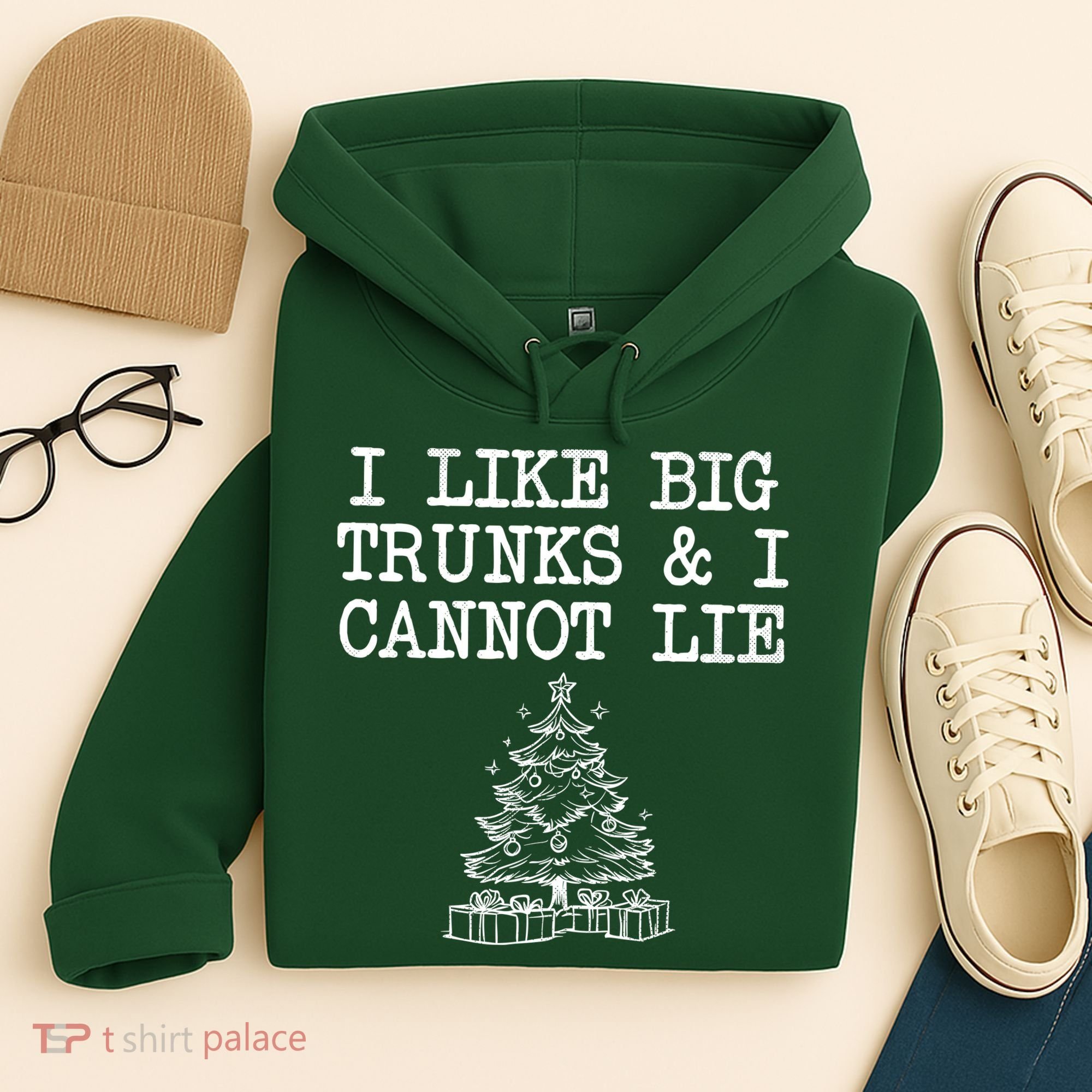 I Like Big Trunks And I Cannot Lie Funny Christmas Hoodie