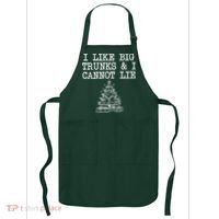 I Like Big Trunks And I Cannot Lie Funny Christmas Apron thumb 0