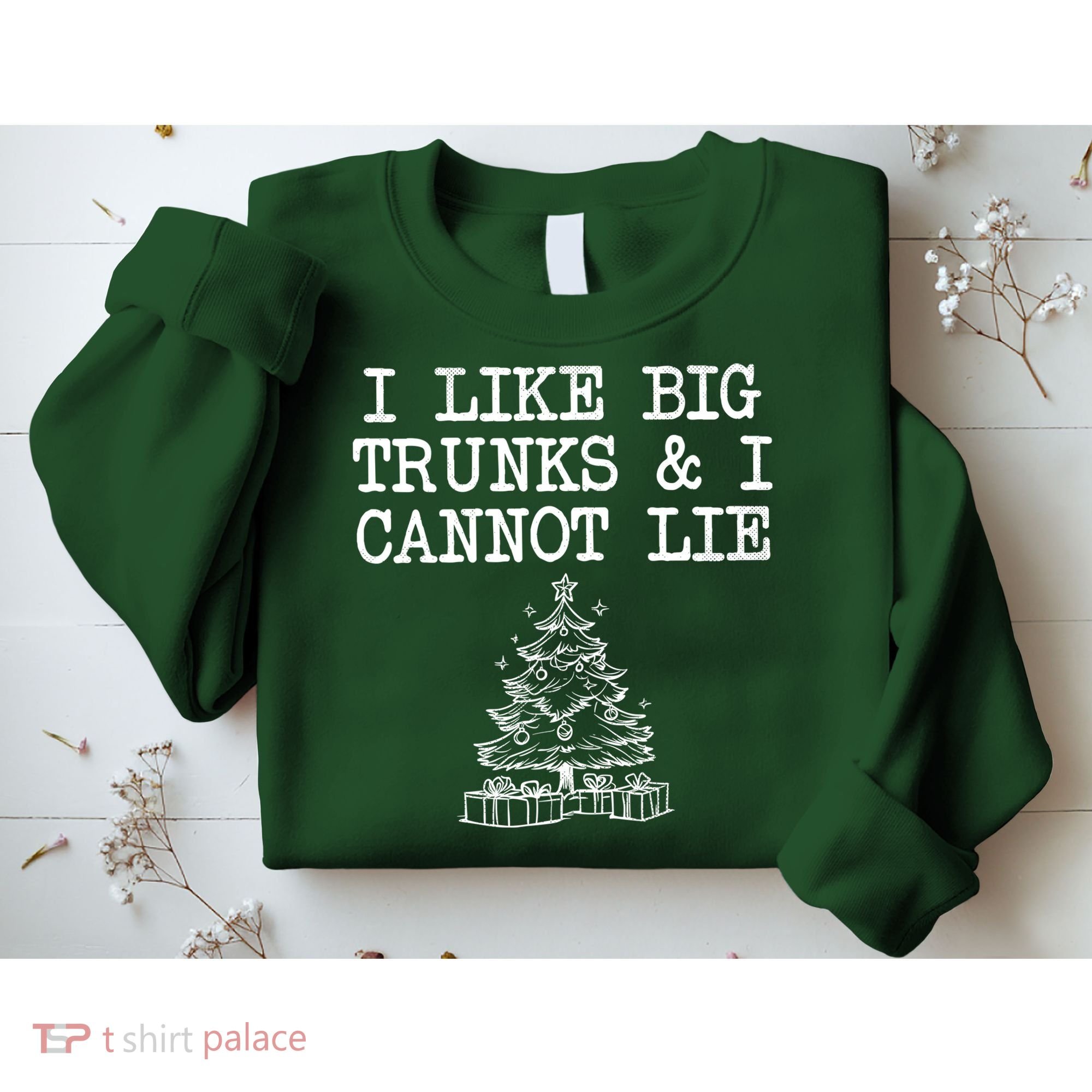 I Like Big Trunks And I Cannot Lie Funny Christmas Sweatshirt