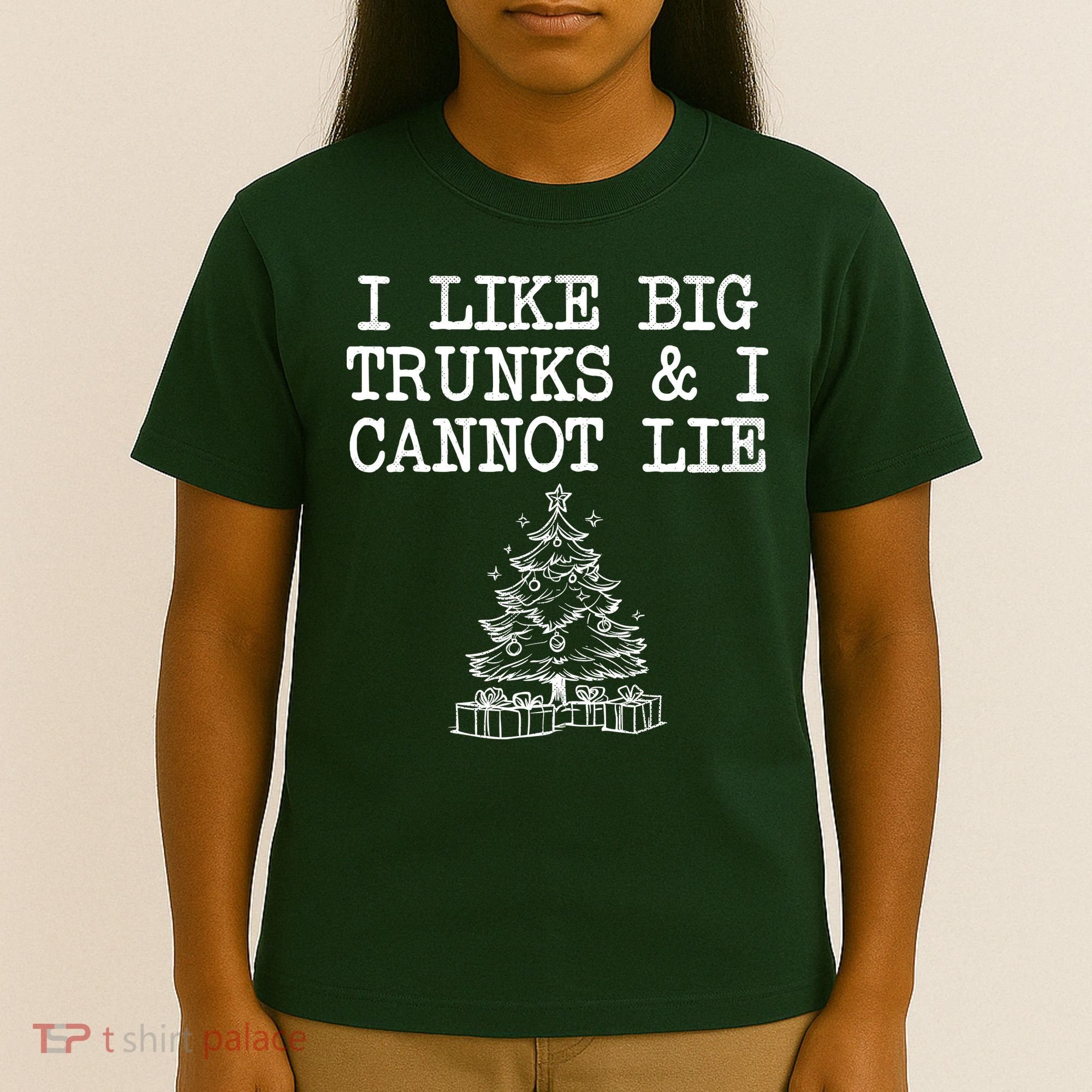 I Like Big Trunks And I Cannot Lie Funny Christmas T-Shirt