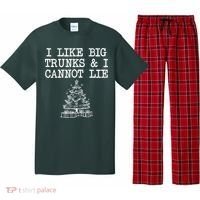 I Like Big Trunks And I Cannot Lie Funny Christmas Pajama Set thumb 0