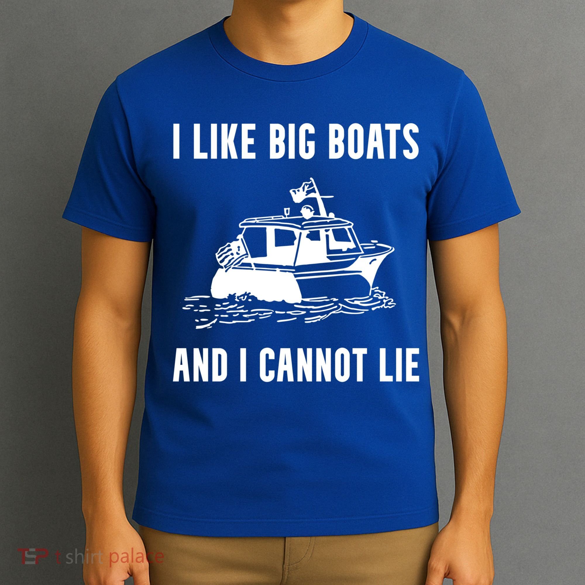 I Like Boats Funny Boat Lover Boater Dad Fishing Boating Gift T-Shirt