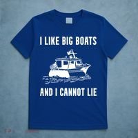 I Like Boats Funny Boat Lover Boater Dad Fishing Boating Gift T-Shirt thumb 5