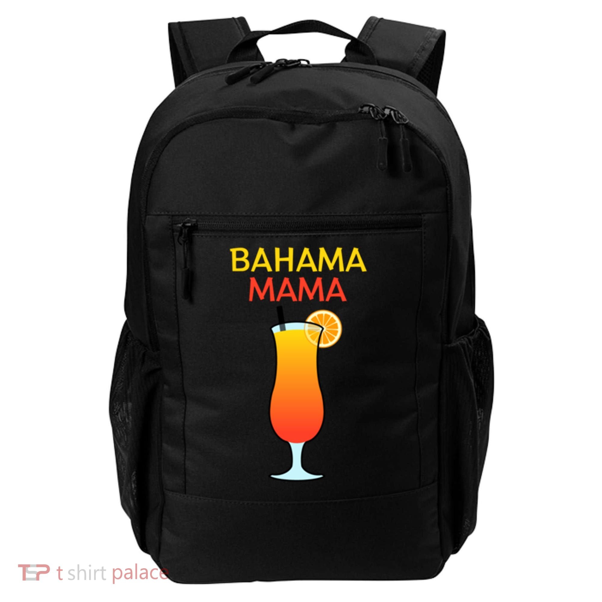 I Love Bahama Mama Always At The Bar With This Cocktail Gift Backpack