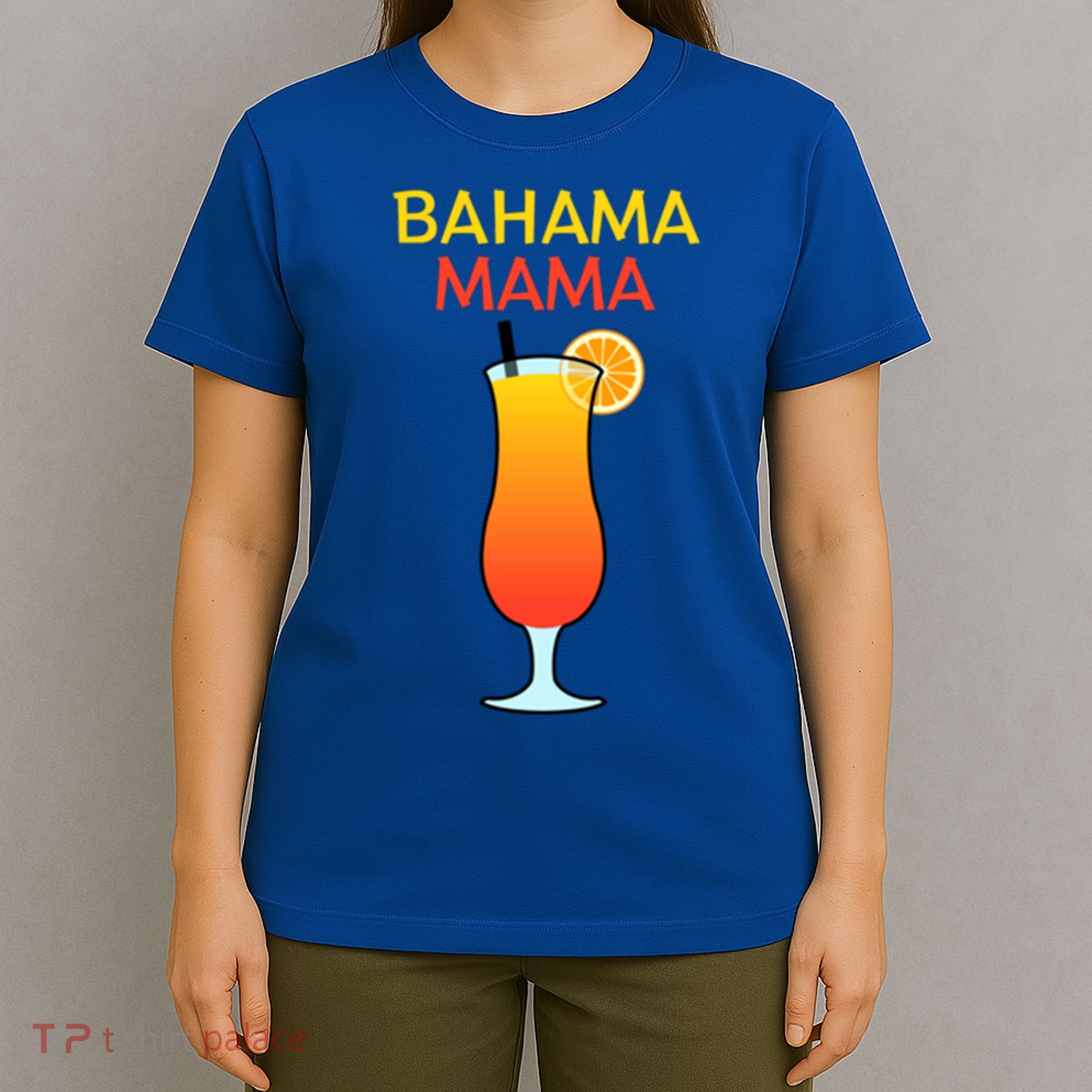 I Love Bahama Mama Always At The Bar With This Cocktail Gift T-Shirt