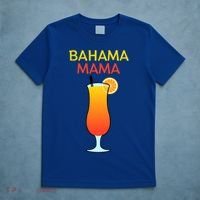 I Love Bahama Mama Always At The Bar With This Cocktail Gift T-Shirt thumb 5