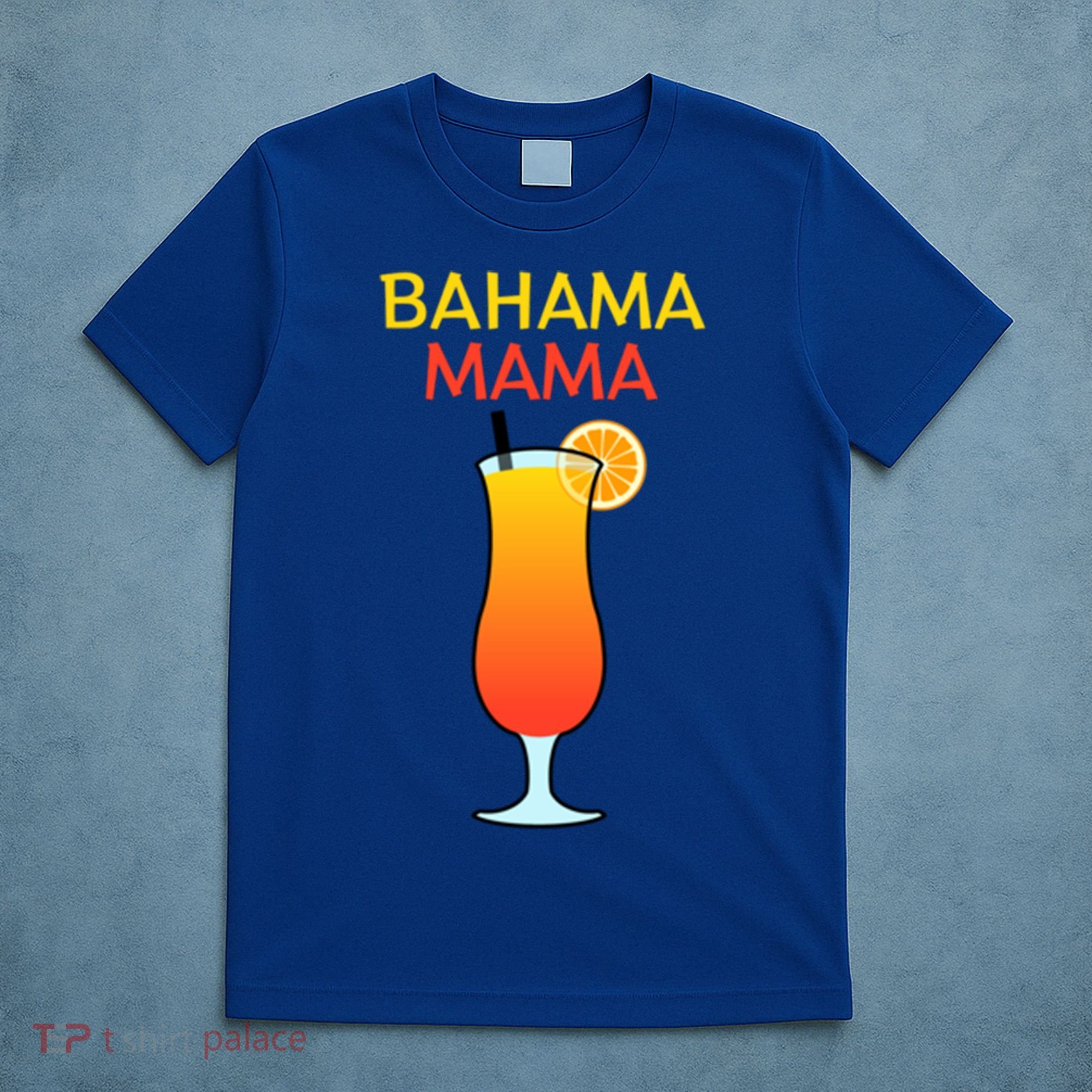 I Love Bahama Mama Always At The Bar With This Cocktail Gift T-Shirt
