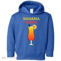 I Love Bahama Mama Always At The Bar With This Cocktail Gift Toddler Hoodie thumb 0
