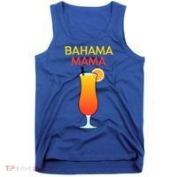 I Love Bahama Mama Always At The Bar With This Cocktail Gift Tank Top thumb 0