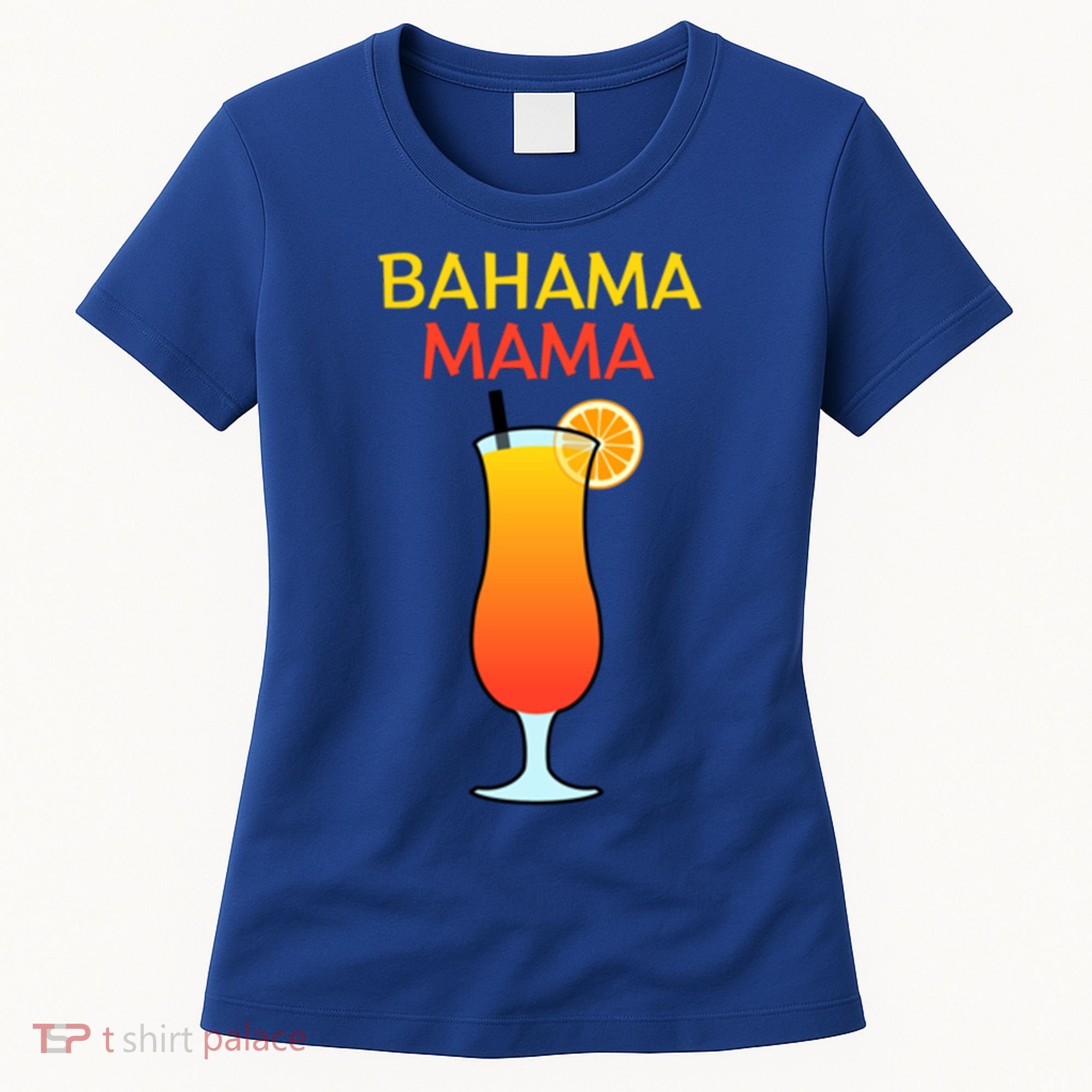 I Love Bahama Mama Always At The Bar With This Cocktail Gift Women's T-Shirt