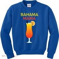 I Love Bahama Mama Always At The Bar With This Cocktail Gift Kids Sweatshirt thumb 0