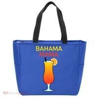 I Love Bahama Mama Always At The Bar With This Cocktail Gift Tote Bag thumb 0