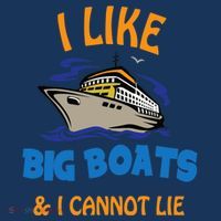 I Like Big Boats And I Cannot Lie. Funny Cool Cruise Women's Hoodie thumb 2