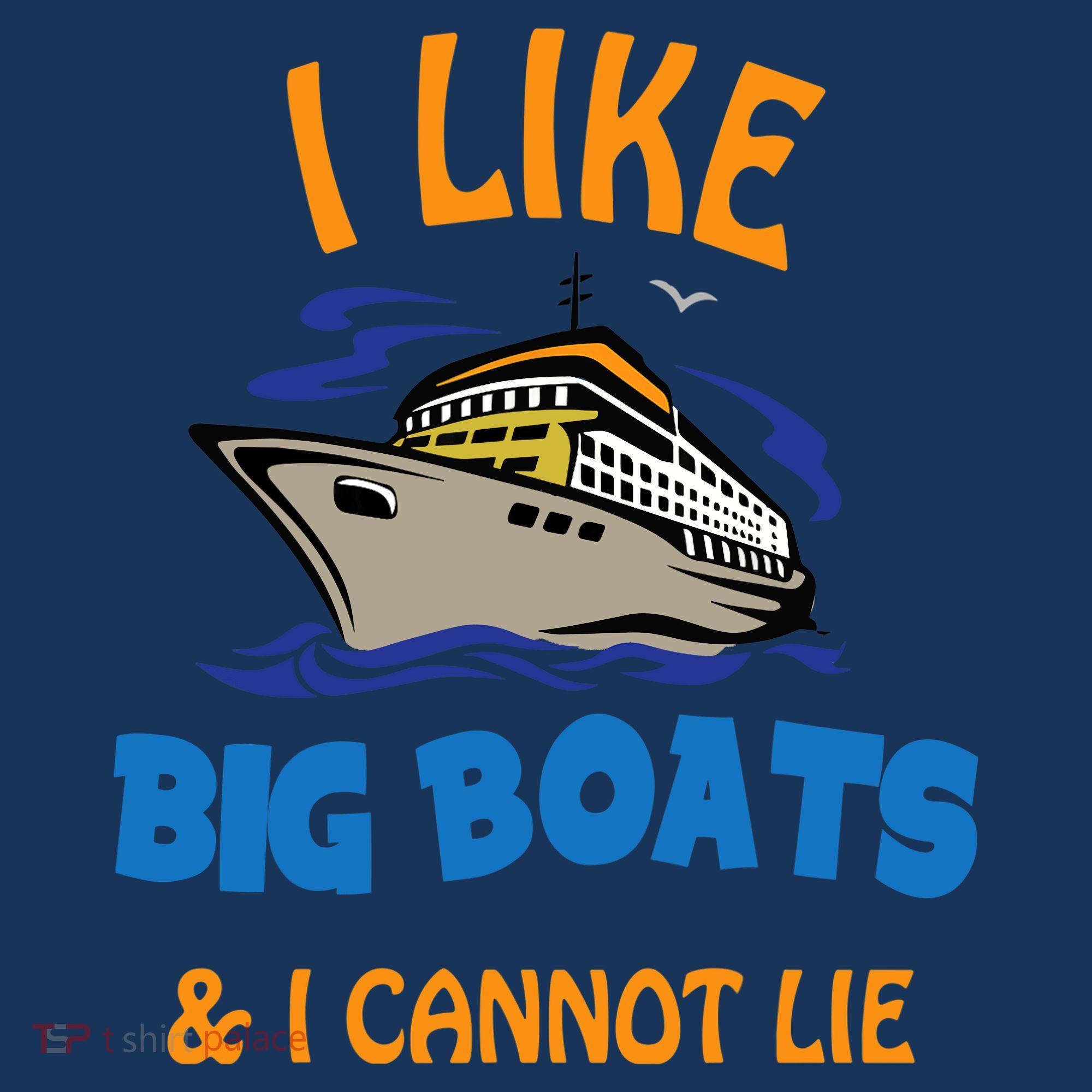 I Like Big Boats And I Cannot Lie. Funny Cool Cruise Women's Tank Top