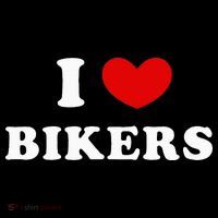 I Love Bikers Hoodie thumb 7