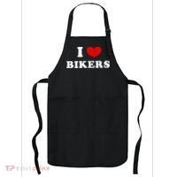 I Love Bikers Apron thumb 0