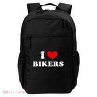 I Love Bikers Backpack thumb 0