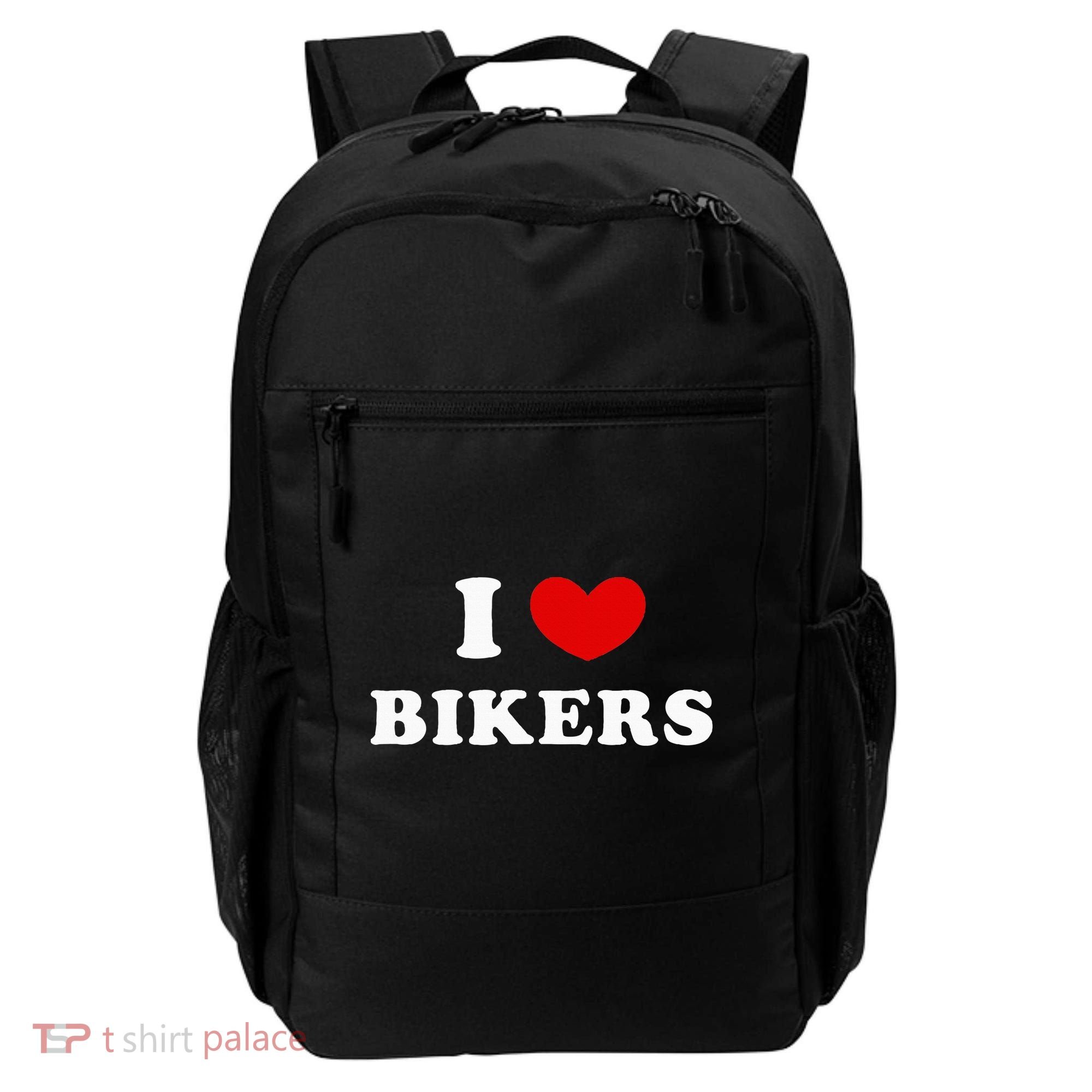 I Love Bikers Backpack
