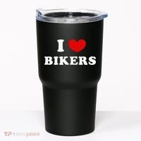 I Love Bikers Tumbler thumb 0
