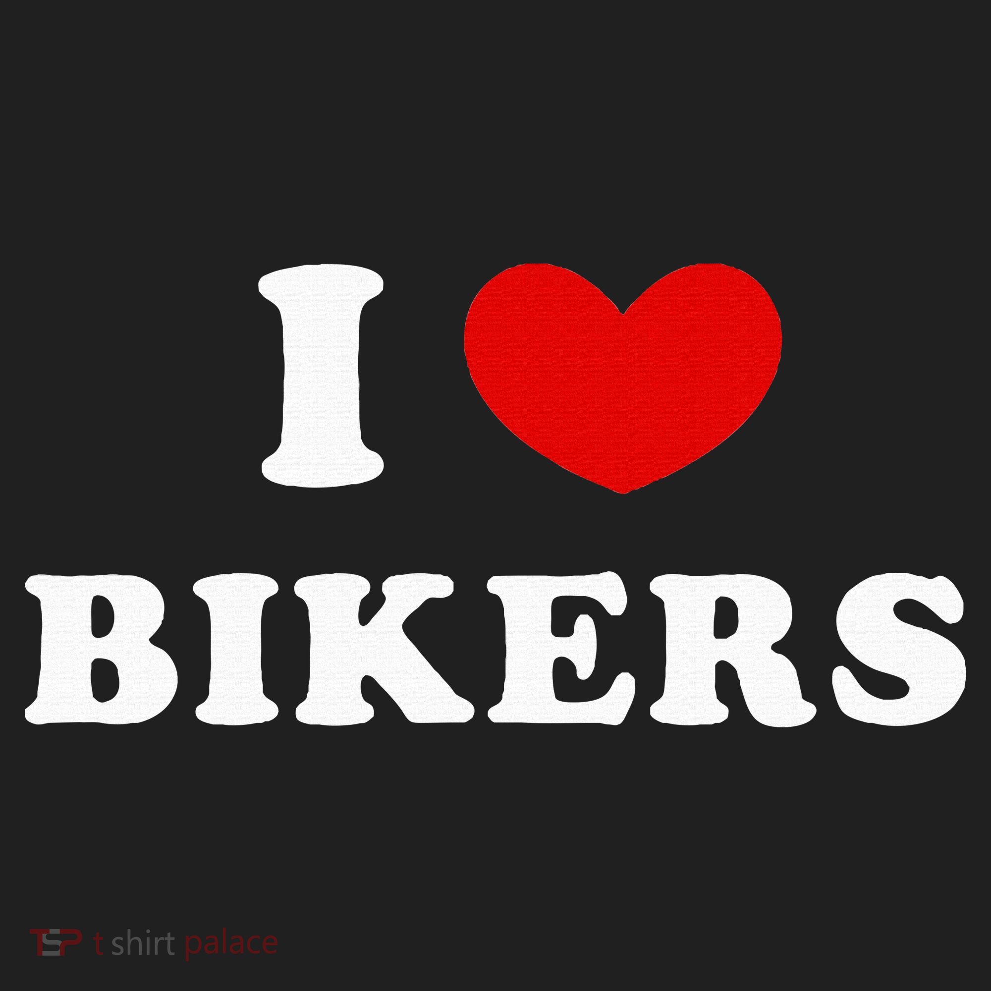 I Love Bikers Tumbler