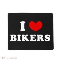 I Love Bikers Mousepad thumb 0