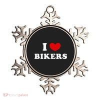 I Love Bikers Ornament thumb 0