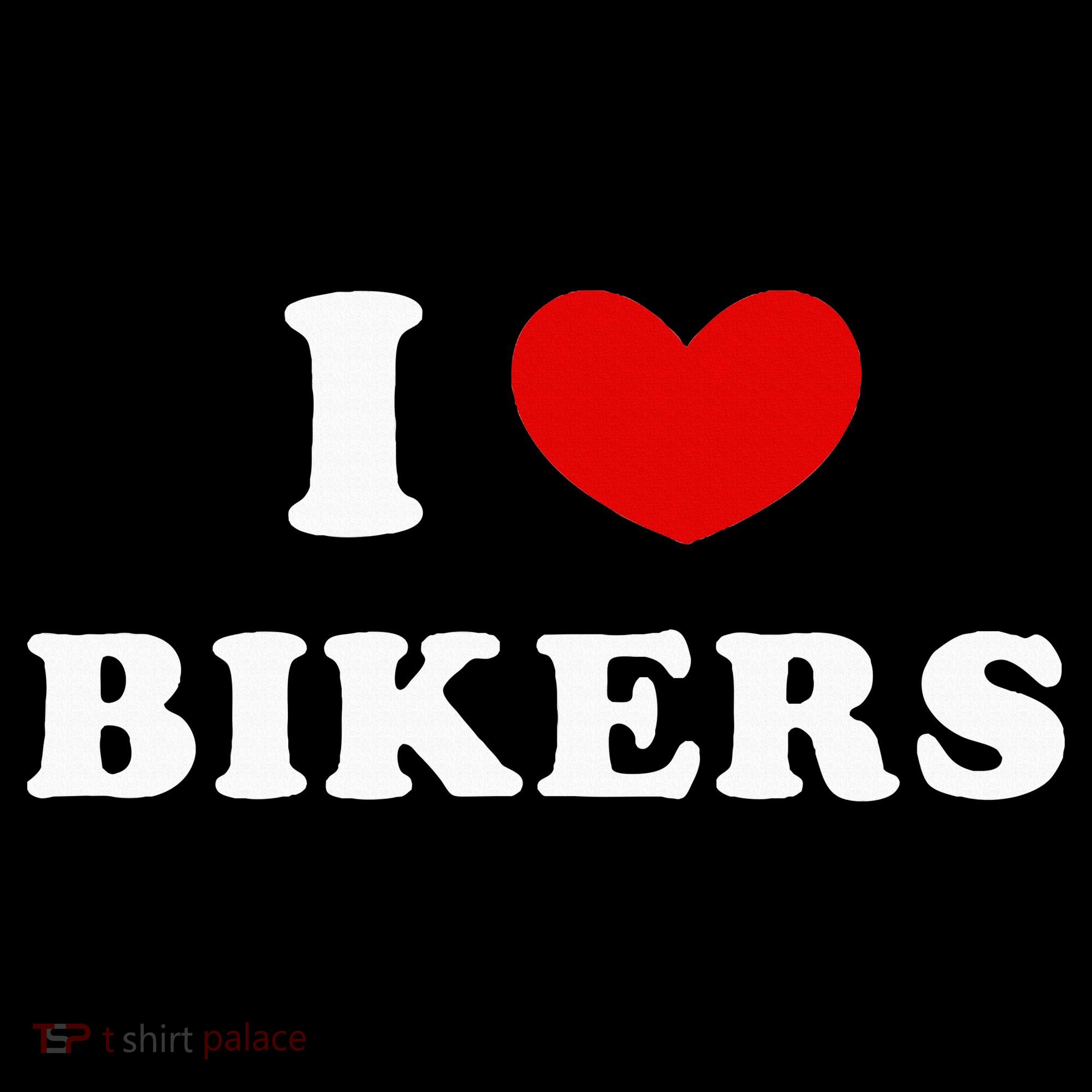 I Love Bikers Kids Sweatshirt