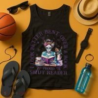 I Look Better Bent Over A Book Proud Smut Reader Tank Top thumb 4