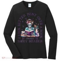 I Look Better Bent Over A Book Proud Smut Reader Women's Long Sleeve Shirt thumb 0