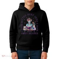 I Look Better Bent Over A Book Proud Smut Reader Kids Hoodie thumb 4