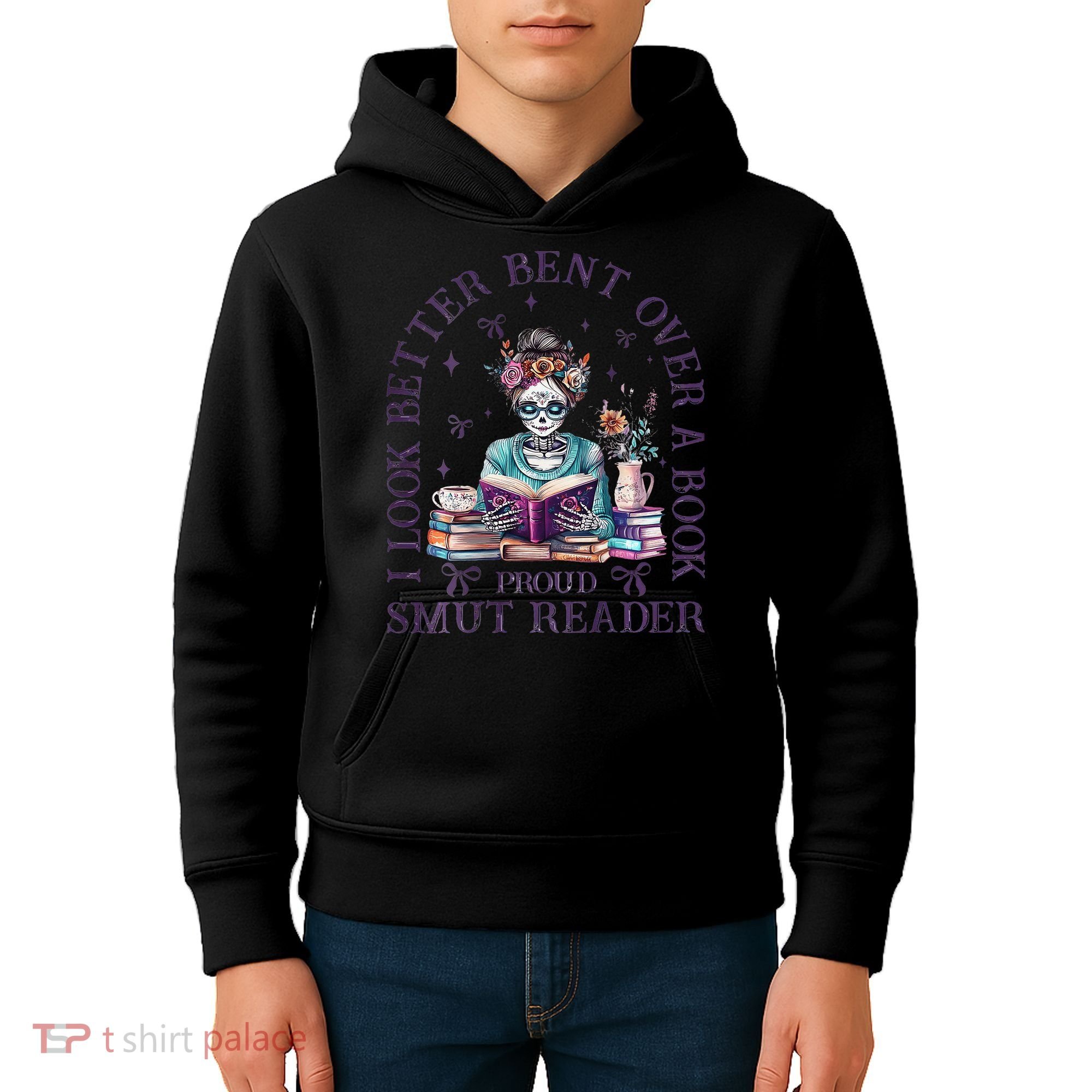 I Look Better Bent Over A Book Proud Smut Reader Kids Hoodie
